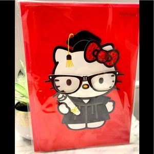 Papyrus Hello Kitty Graduation Card